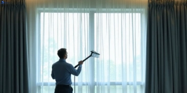 Commercial curtain steam cleaning service eveleigh-nsw hotels offices